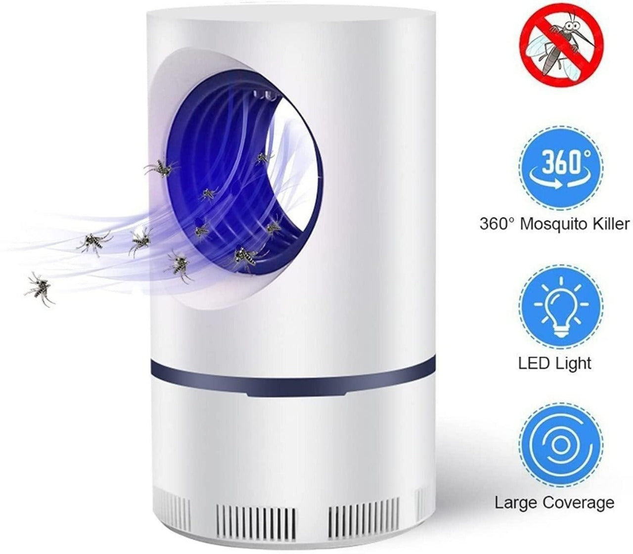 🛡 Electronic LED Mosquito Killer Machine Trap Lamp (USB Powered)